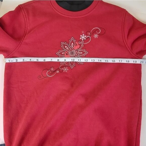 Northern Reflections Cardinals Red Sweatshirt S - Picture 6 of 10